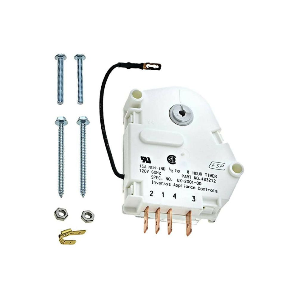 Whirlpool W10822278 Refrigerator Defrost Timer Kit OEM Replaces 0053736