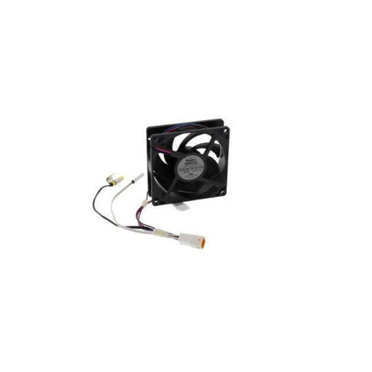 Whirlpool W11033168 Refrigerator Evaporator Fan Motor with Wire Harness OEM Replaces 4457054