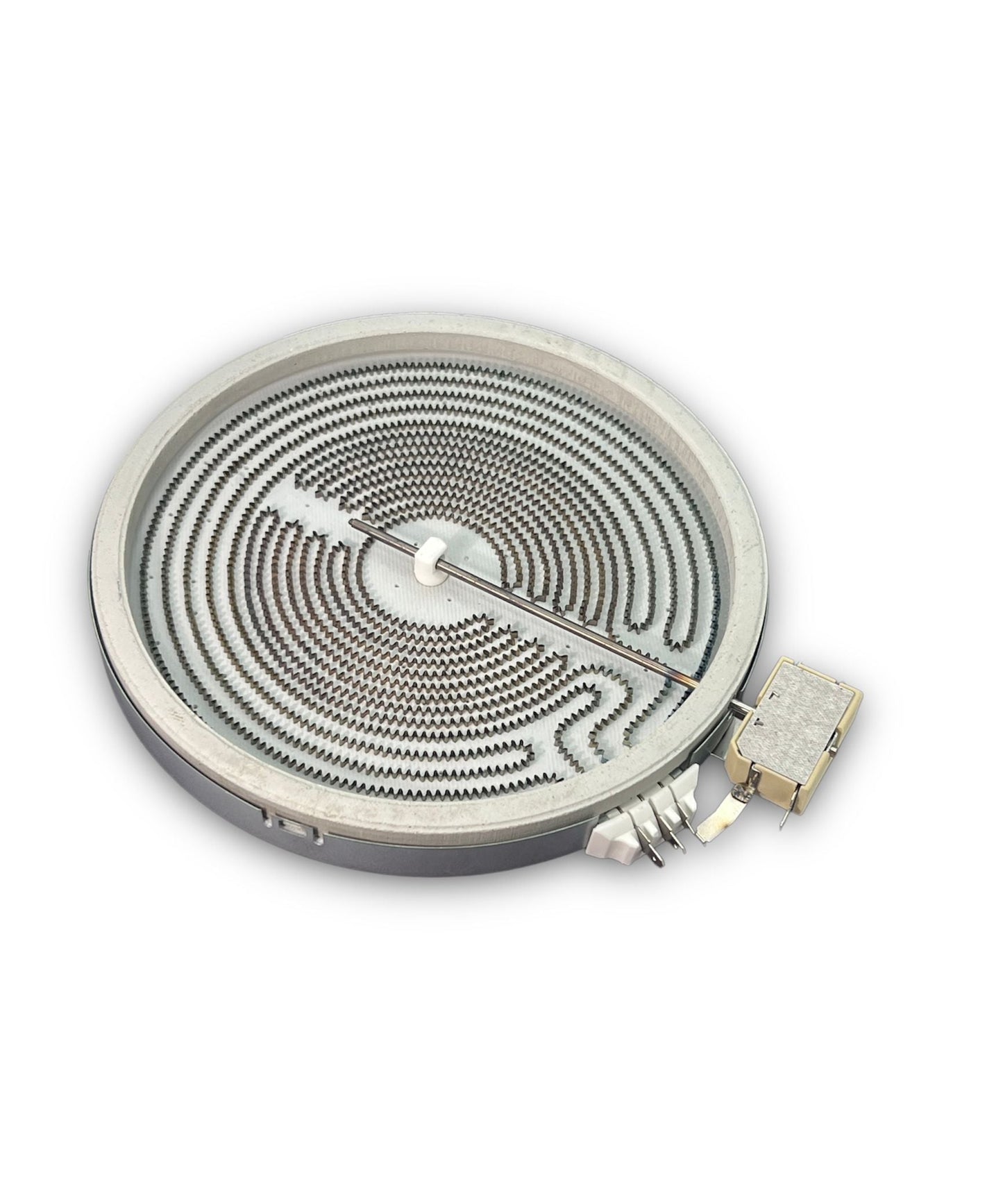 G.E Range Dual Ceramic Surface Burner  - WB30X24111,  REPLACES: 4465256 AP5989975 PS11729126 EAP11729126 PD00038726 INVERTEC