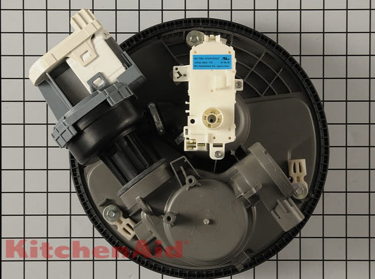 Whirlpool Dishwasher Pump & Motor Assembly OEM - WPW10605057, Replaces: W10605057 PARTS OF AMERICA