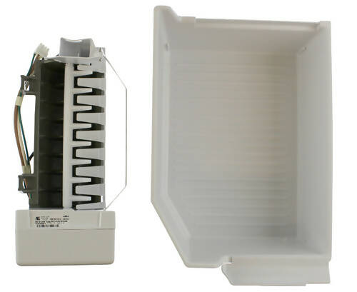 Whirlpool Refrigerator Ice Maker Assembly - WPW10715709, Replaces: ECKMFEZ1 ECKMFEZ2 W10365049 W10365751 W10711927 W10715709 OEM PARTS WORLD